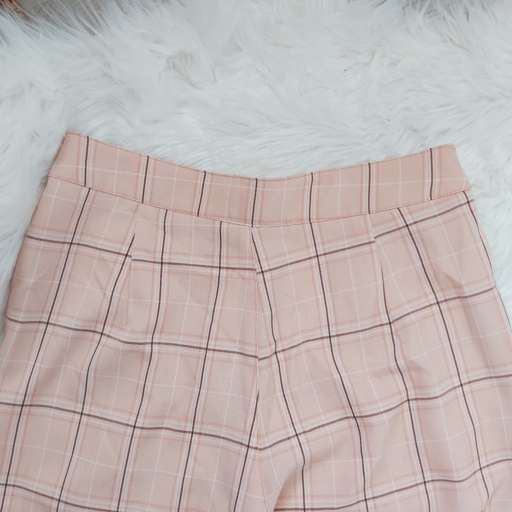 Mint Vanilla Plaid Cigarette Straight Dress Pant - Picture 7 of 13